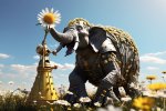Leonardo_Diffusion_XL_a_lush_3d_render_of_dalek_fighting_an_el_0.jpg