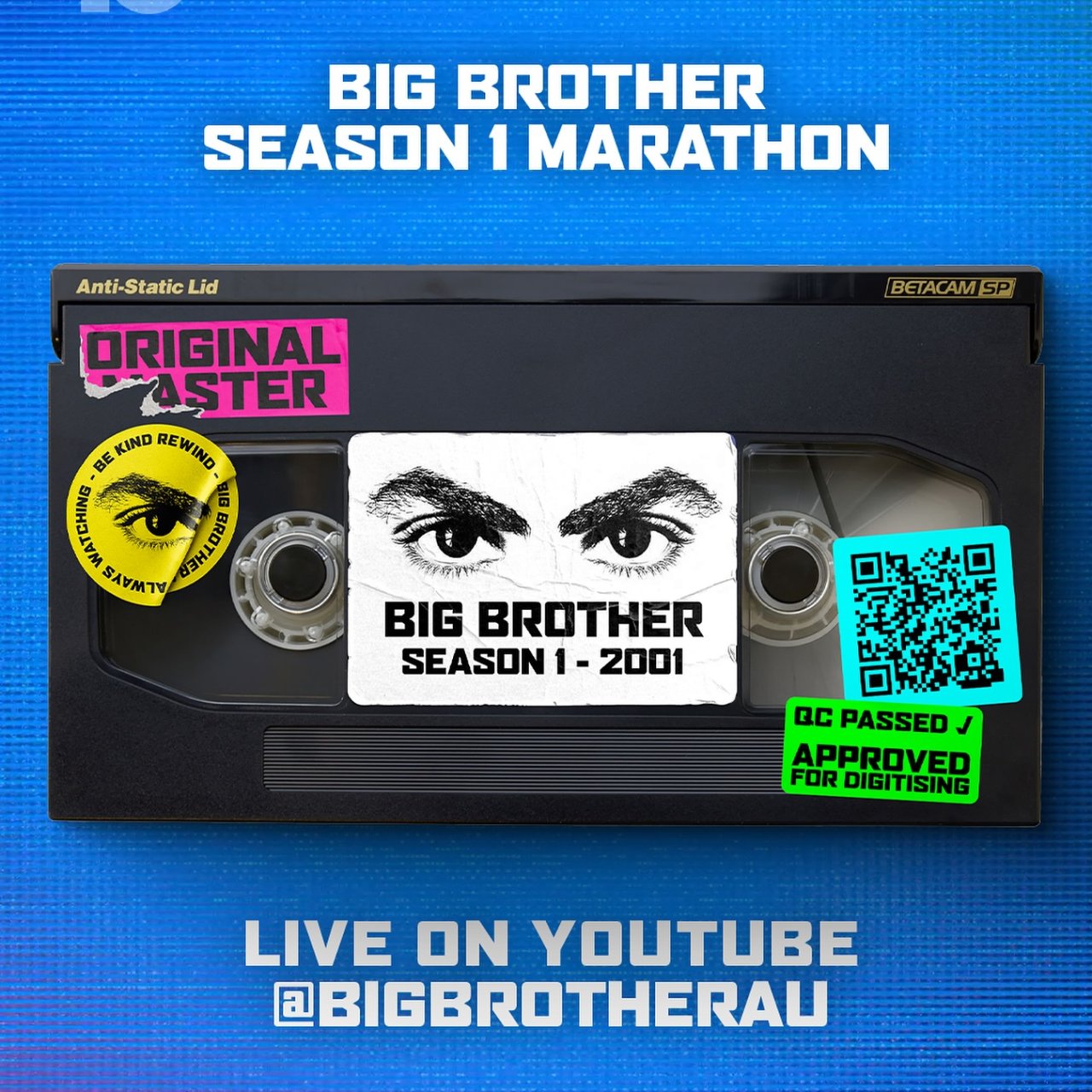 Thread 'Classic BBAU 2001 stream on official Big Brother YouTube channel (Aug 1-3)'