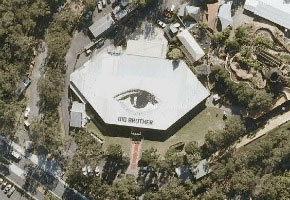 Big Brother house from air