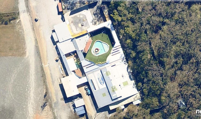 House from the air